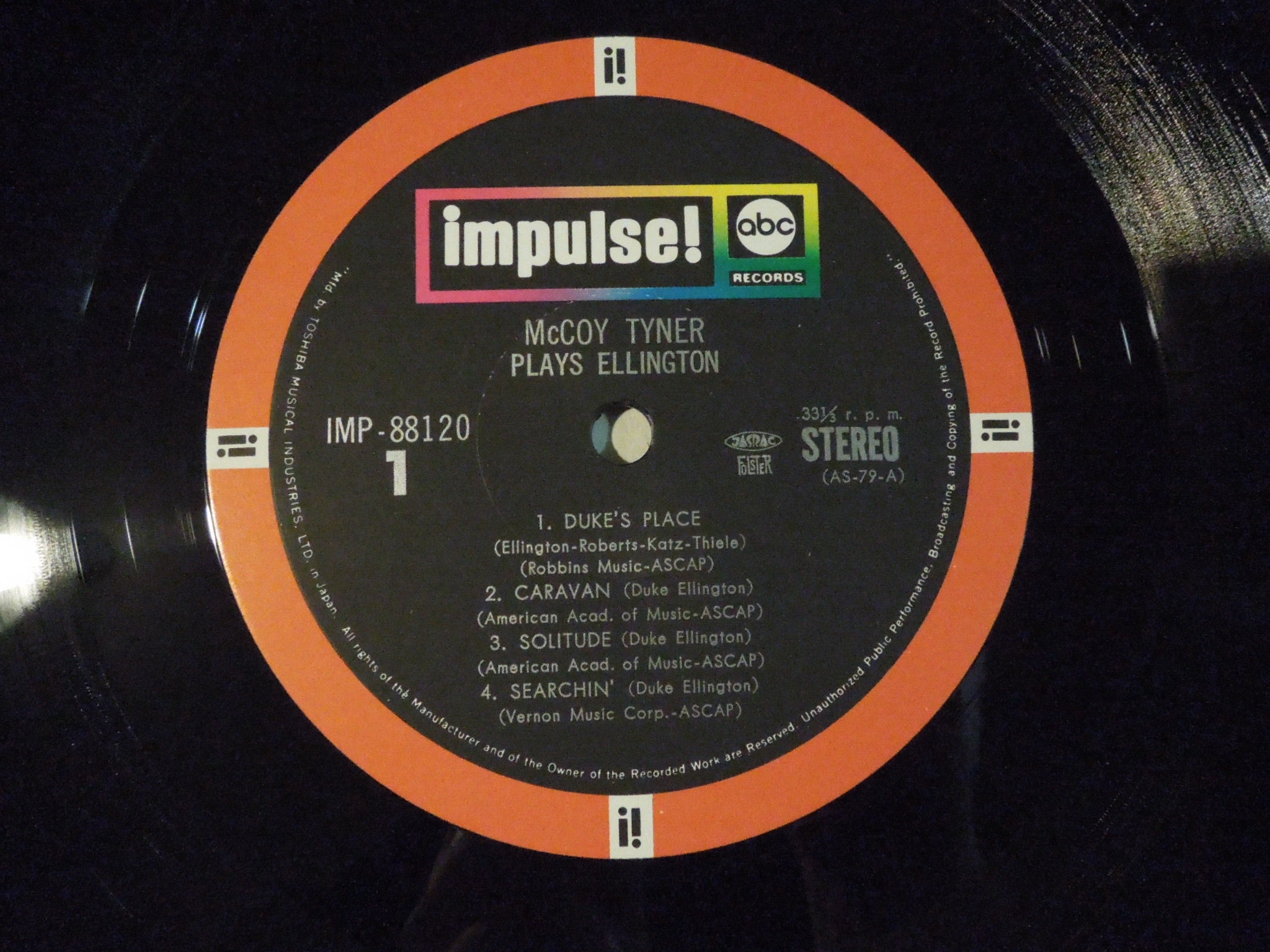 McCoy Tyner - McCoy Tyner Plays Ellington (Gatefold LP-Vinyl 