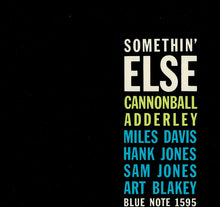 Laden Sie das Bild in den Galerie-Viewer, Cannonball Adderley - Somethin&#39; Else (LP Record / Used)
