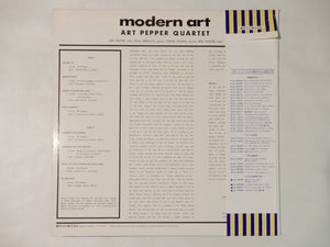 Art Pepper Quartet Modern Art Blue Note LNJ-70080