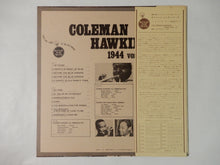 Laden Sie das Bild in den Galerie-Viewer, Coleman Hawkins 1944 Vol. 2 Mercury BT-2013
