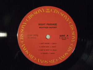 Weather Report Night Passage CBS/Sony 25AP 1970