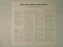 Laden Sie das Bild in den Galerie-Viewer, Betty Carter And Ray Bryant Meet Betty Carter And Ray Bryant Epic ECPZ 7

