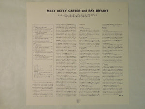 Betty Carter And Ray Bryant Meet Betty Carter And Ray Bryant Epic ECPZ 7