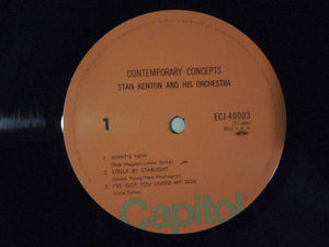 Stan Kenton Contemporary Concepts Capitol Records ECJ-40003
