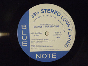 Stanley Turrentine That's Where It's At Blue Note BN 4096