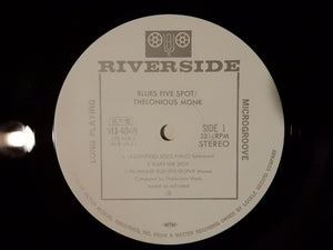 Thelonious Monk Blues Five Spot Riverside Records VIJ-4049