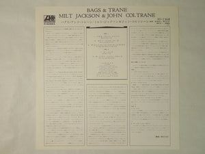 Milt Jackson & John Coltrane Bags & Trane Atlantic P-6098A