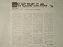 Laden Sie das Bild in den Galerie-Viewer, Eric Dolphy At The Five Spot Volume 2 Prestige VIJ-216
