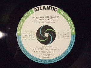 The Modern Jazz Quartet Guest Artist Sonny Rollins At Music Inn Atlantic SMJ-7144