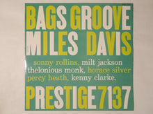 画像をギャラリービューアに読み込む, Miles Davis Bags Groove Prestige SMJ-7137
