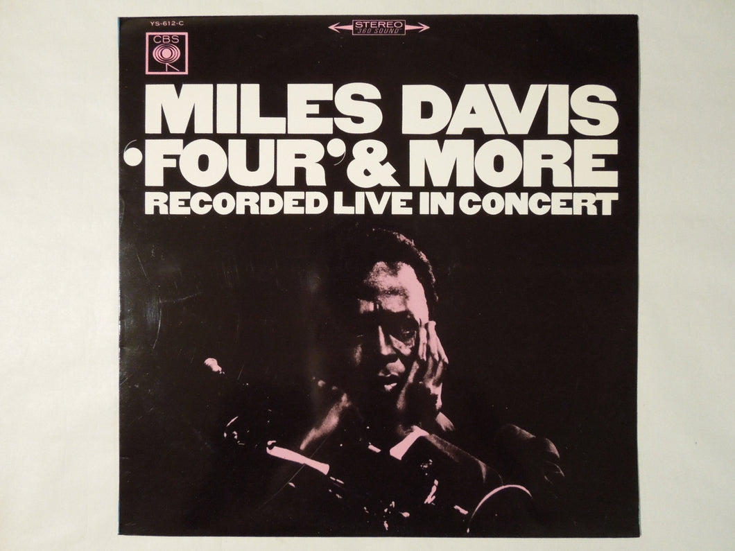 Miles Davis Four' & More Recorded Live In Concert CBS YS-612-C