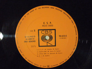 Miles Davis E.S.P. CBS YS-525-C