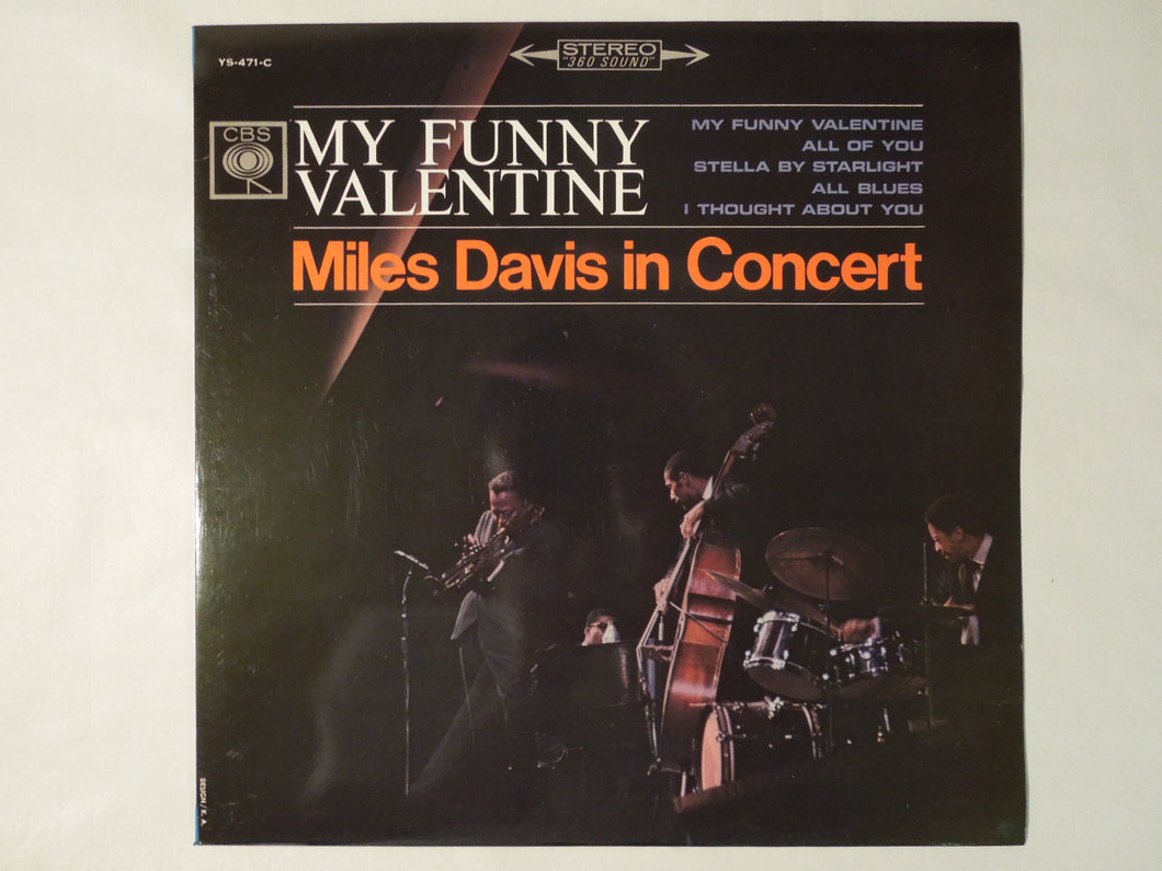 Miles Davis My Funny Valentine - Miles Davis In Concert Columbia YS-471-C