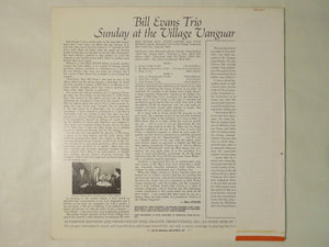 Bill Evans Trio Sunday At The Village Vanguard Riverside Records SMJ-6201