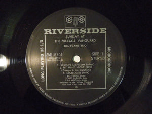 Bill Evans Trio Sunday At The Village Vanguard Riverside Records SMJ-6201