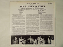 Laden Sie das Bild in den Galerie-Viewer, Art Blakey Quintet A Night At Birdland Volume 1 Blue Note GXF 3003
