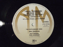 画像をギャラリービューアに読み込む, Paul Desmond Bridge Over Troubled Water A&amp;M Records LAX 3105
