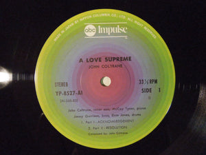 John Coltrane A Love Supreme ABC Impulse! YP-8527-AI