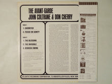 画像をギャラリービューアに読み込む, John Coltrane &amp; Don Cherry The Avant-Garde Atlantic P-4545A
