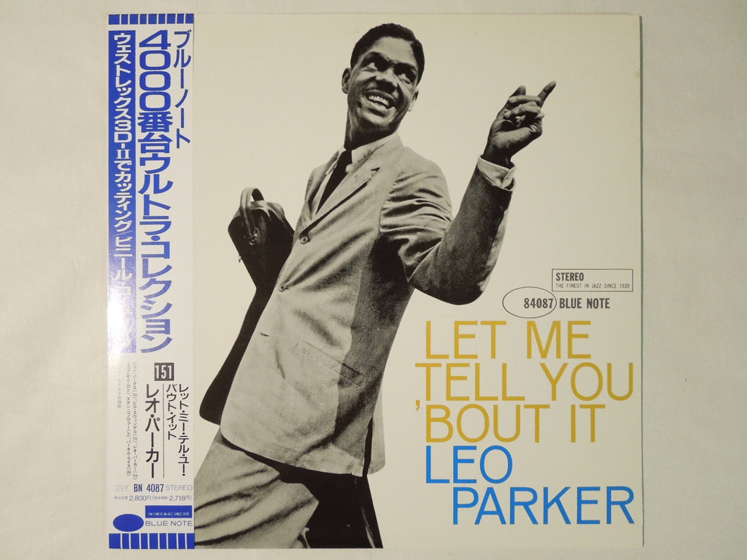 Leo Parker Let Me Tell You 'Bout It Blue Note BN 4087