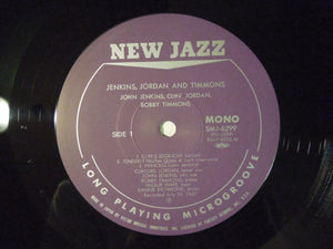 John Jenkins Clifford Jordan Bobby Timmons  Jenkins, Jordan And Timmons New Jazz SMJ-6299