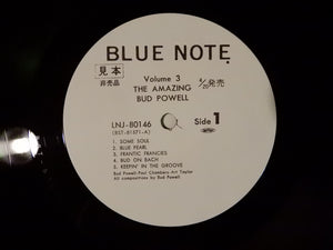 Bud Powell The Amazing Bud Powell, Vol. 3 - Bud! Blue Note LNJ-80146