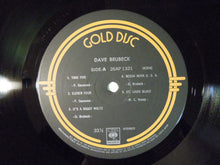 画像をギャラリービューアに読み込む, Dave Brubeck Gold Disc CBS/Sony 26AP 1321
