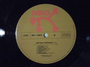 Joe Pass Virtuoso #3 Pablo Records MTF 1092