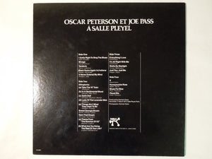 Oscar Peterson Et Joe Pass À La Salle Pleyel Pablo Records MTZ 8003-4