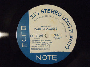 Paul Chambers Quartet Bass On Top Blue Note GXK 8053