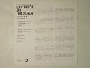 Kenny Burrell & John Coltrane Prestige SMJ-6556