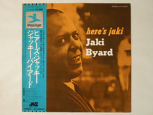 画像をギャラリービューアに読み込む, Jaki Byard Here&#39;s Jaki Prestige LPJ-80034
