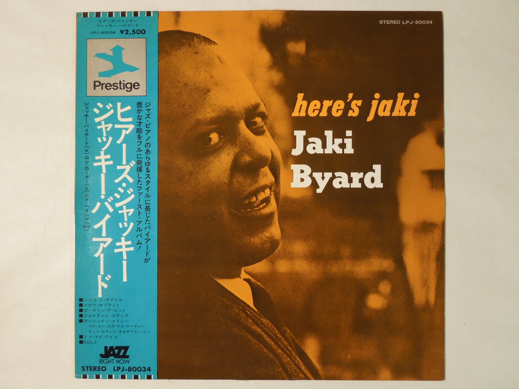 Jaki Byard Here's Jaki Prestige LPJ-80034