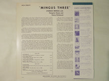 画像をギャラリービューアに読み込む, Charles Mingus With Hampton Hawes &amp; Danny Richmond Mingus Three Jubilee YW-7566-RO
