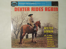 画像をギャラリービューアに読み込む, Dexter Gordon - Dexter Rides Again (LP-Vinyl Record/Used)
