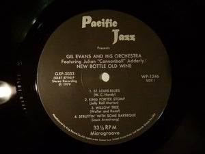 Gil Evans And His Orchestra Featuring Cannonball Adderley New Bottle, Old Wine Pacific Jazz GXF-3033