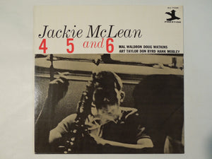 Jackie McLean - 4, 5 & 6 (LP-Vinyl Record/Used)