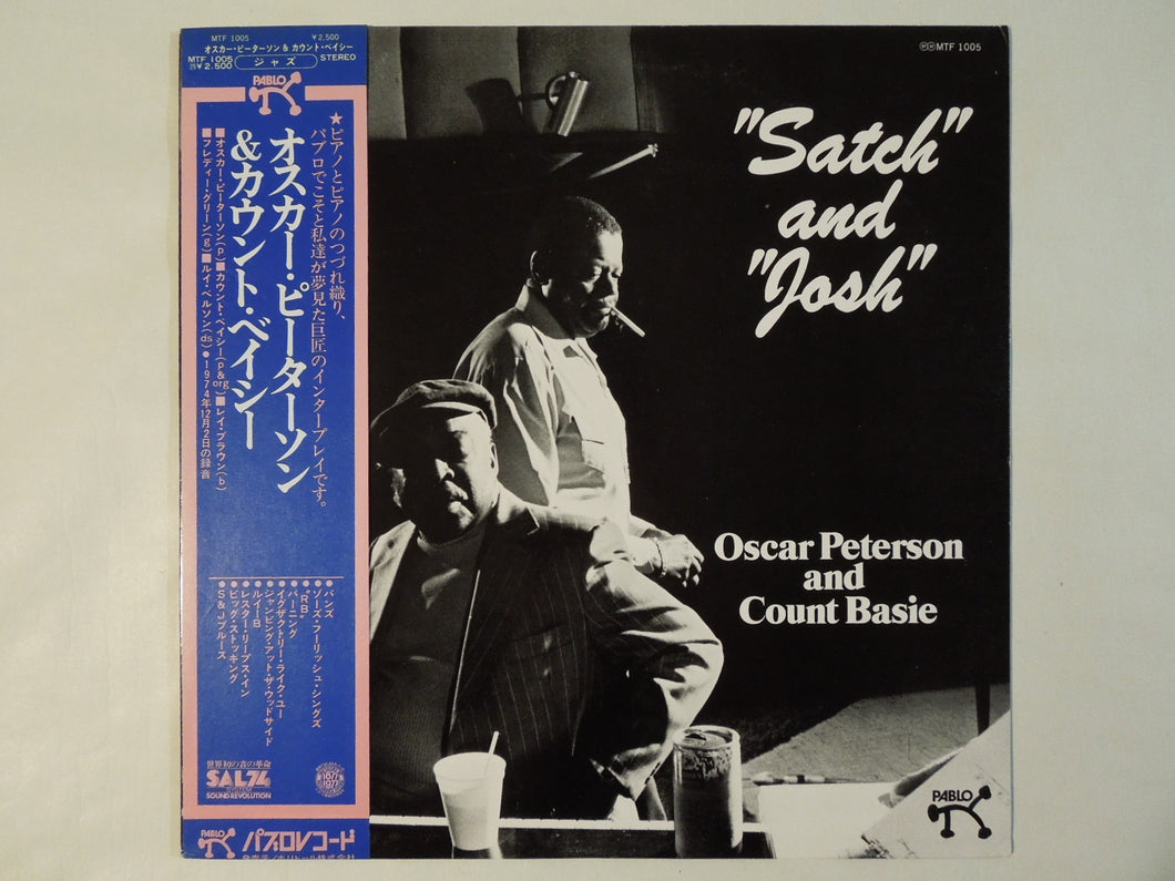 Oscar Peterson And Count Basie - Satch And Josh (LP-Vinyl Record/Used)