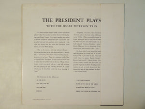 Lester Young - The President Plays With The Oscar Peterson Trio (LP-Vinyl Record/Used)