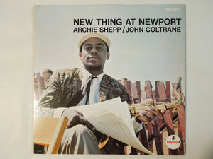 John Coltrane / Archie Shepp - New Thing At Newport (Gatefold LP-Vinyl Record/Used)