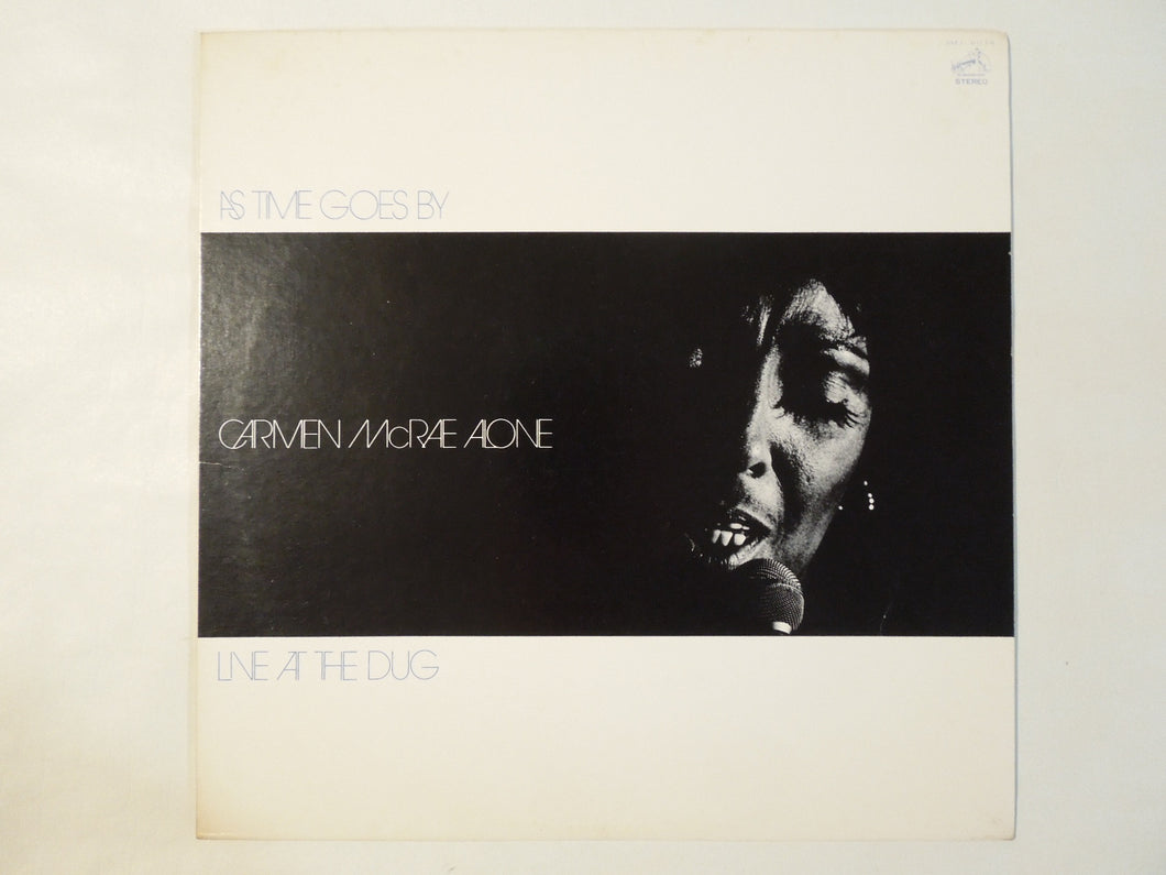 Carmen McRae - As Time Goes By / Carmen McRae Alone / Live At The Dug (LP-Vinyl Record/Used)