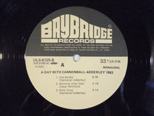 画像をギャラリービューアに読み込む, Cannonball Adderley - A Day With Cannonball Adderley 1963 (LP-Vinyl Record/Used)

