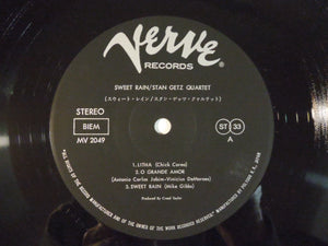 Stan Getz - Sweet Rain (Gatefold LP-Vinyl Record/Used)